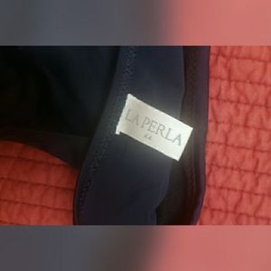 La Perla navy two piece swimsuit